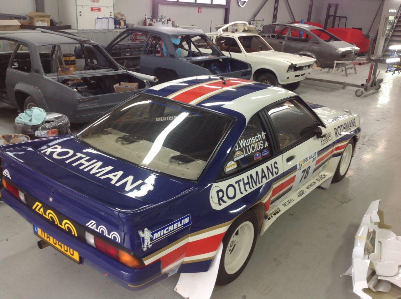 Opel Manta 400 Rothmans Lamp kit (106)