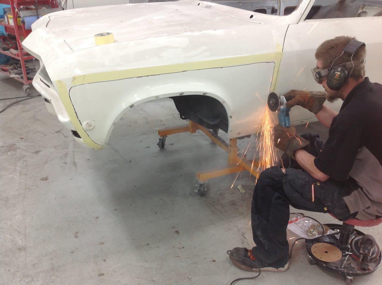 Opel Ascona A wit (166)